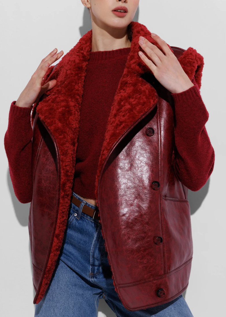 CHERRY GILET