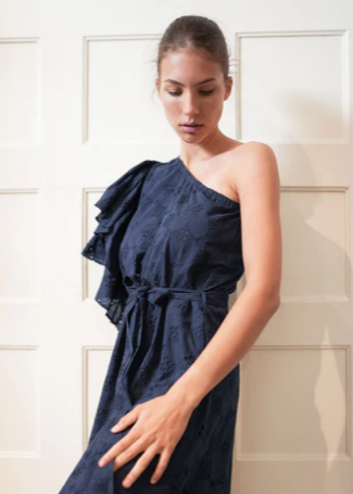 VERVAIS PERFORADO VESTIDO