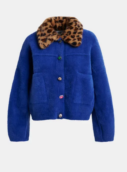 INTENTION CARDIGAN BLUE