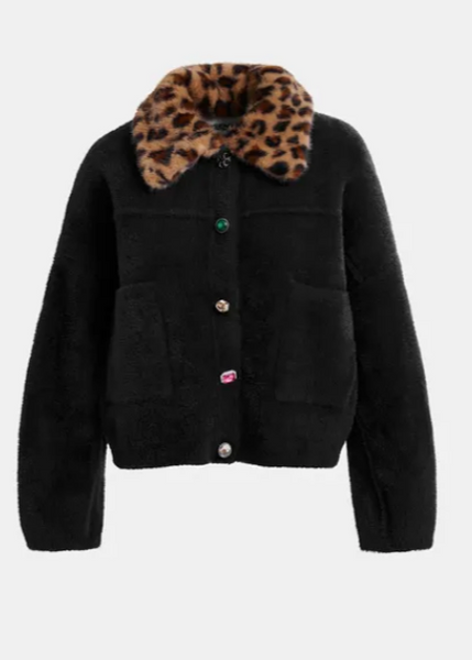 INTENTION CARDIGAN BLACK