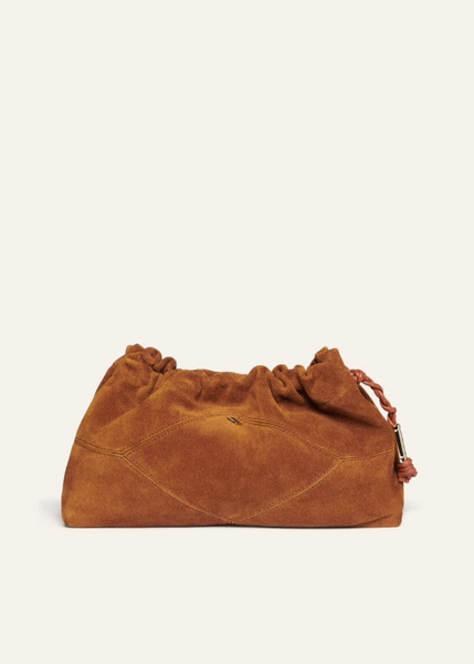 SUEDE JUNE BAG COGNAC