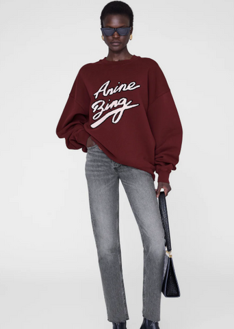 MILES SUDADERA BURDEOS