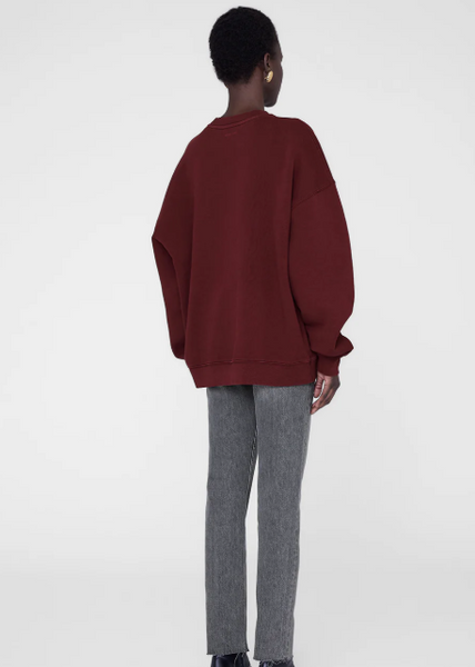 MILES SUDADERA BURDEOS