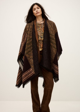 PANAMA PONCHO REVERSIBLE