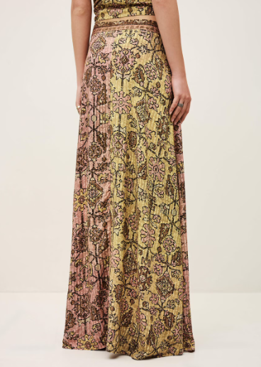 Falda Midi Pario Estampada