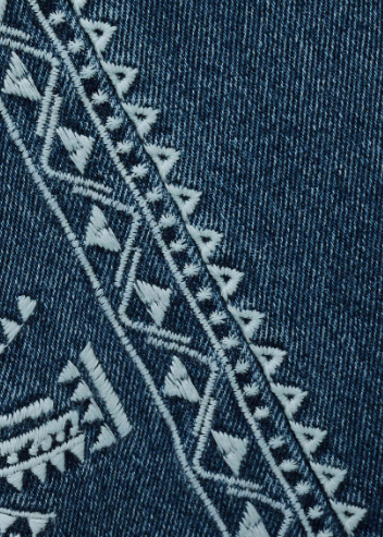Vaqueros Vivy Acampanados Bordados