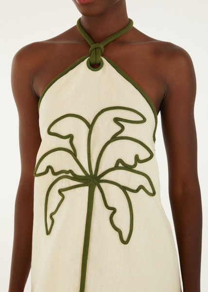 Minivestido Sand Coconut de Lino