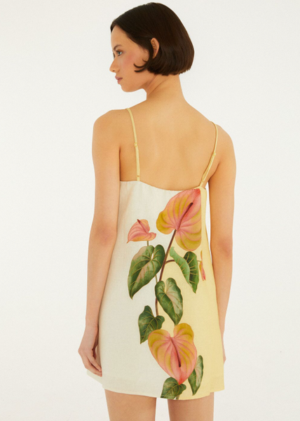 Vestido Cova Estampado Geométrico