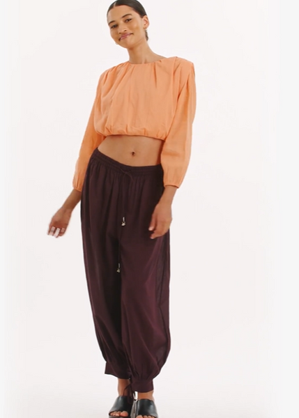 Pantalones Fruti Algodón Voile