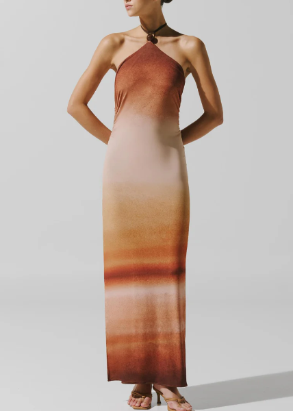 Vestido Blake Maxi Tierra Inca