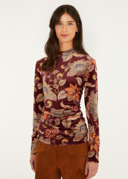 VELVET BLOUSE